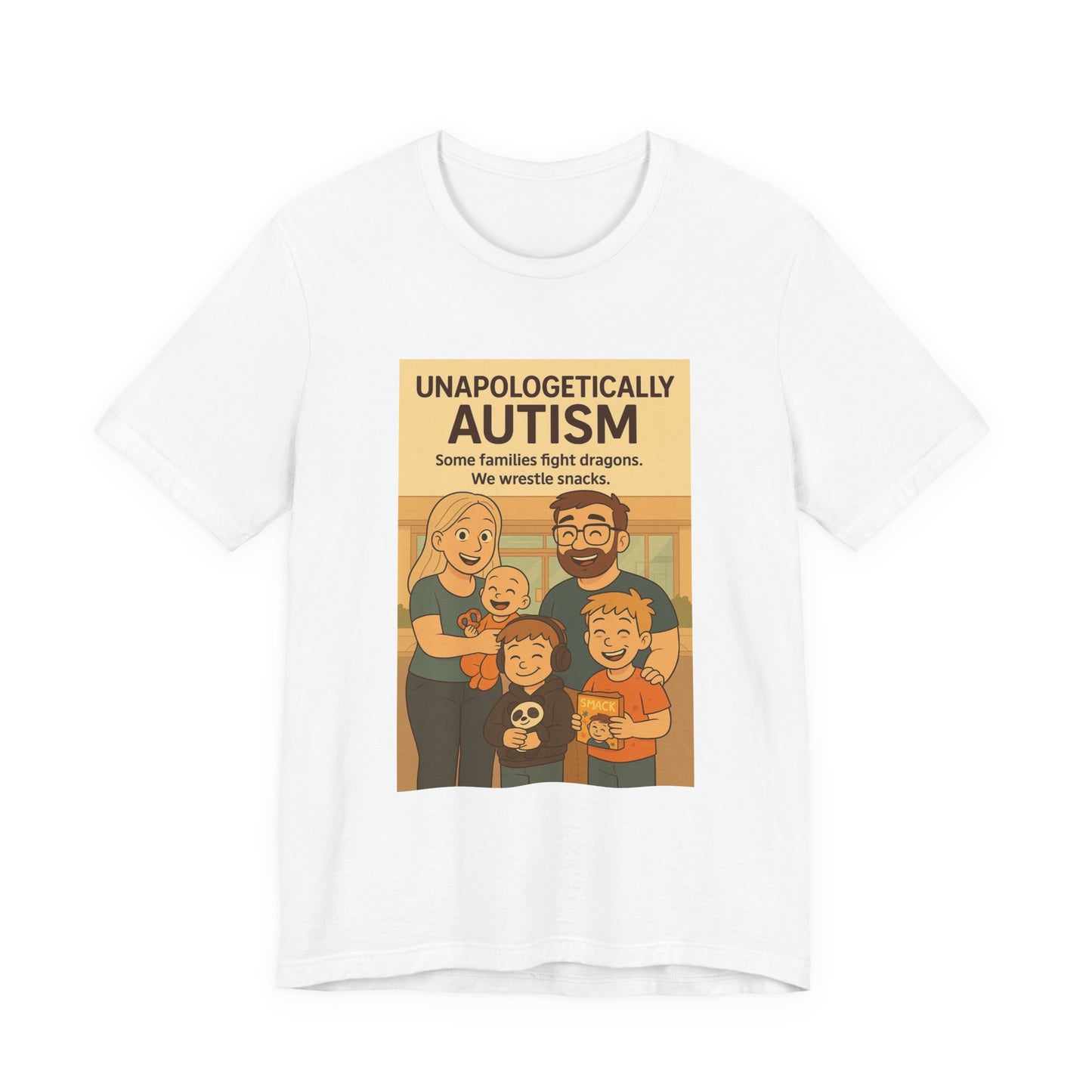 Unapologetically Autism Family Tee, Autism Awareness Shirt, Supportive Unisex T-Shirt, Gift for Parents, Humor Apparel, Inclusive Fashion