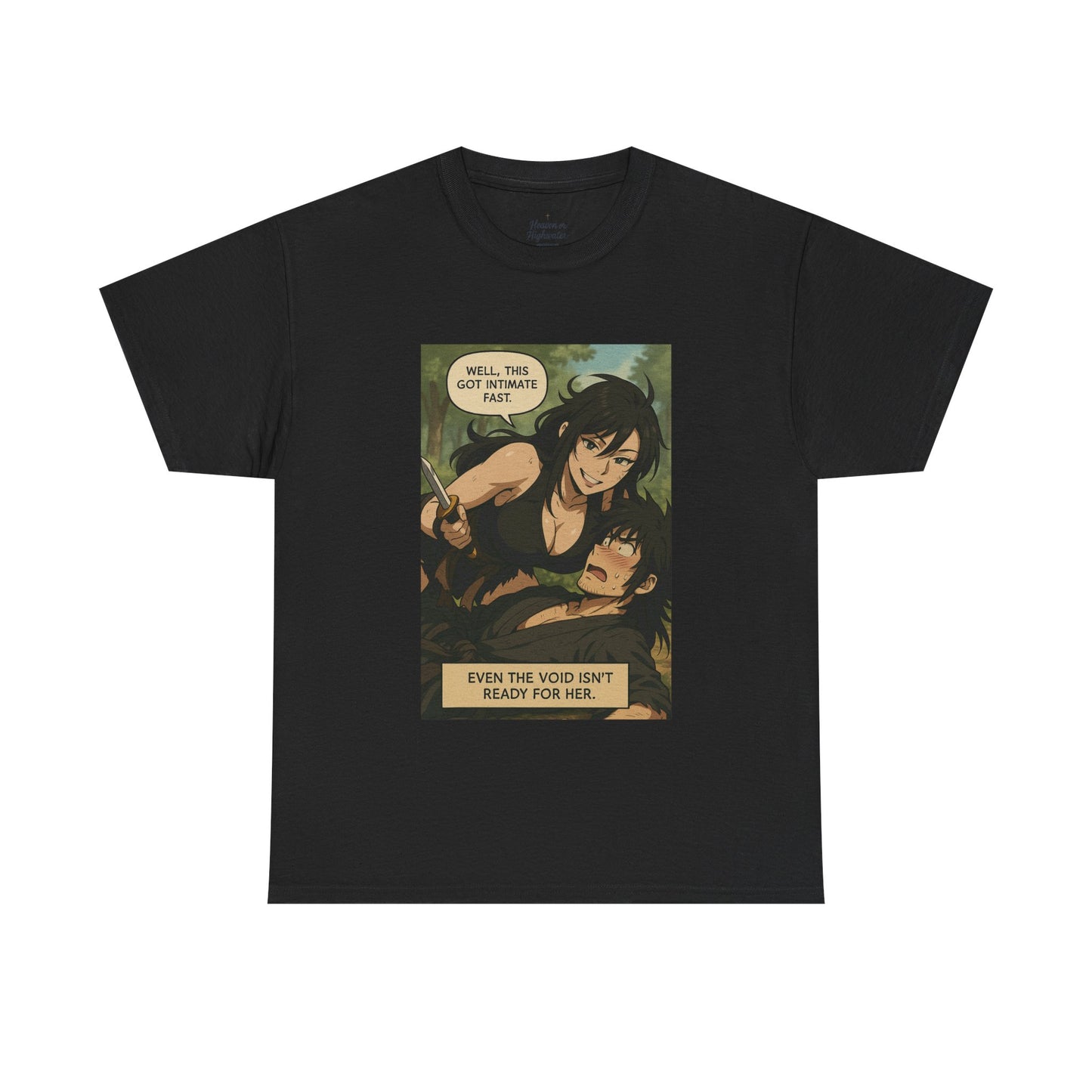 Anime Inspired Unisex Heavy Cotton Tee, Graphic Tee, Funny T-Shirt, Gift for Friends, Casual Wear, Birthday Present