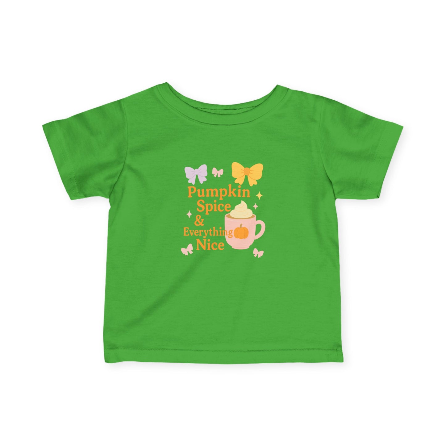 Pumpkin Spice Infant Tee - Adorable Fall Baby Shirt, Cute Toddler Outfit, Baby Shower Gift, Autumn Fashion, Infant Clothing
