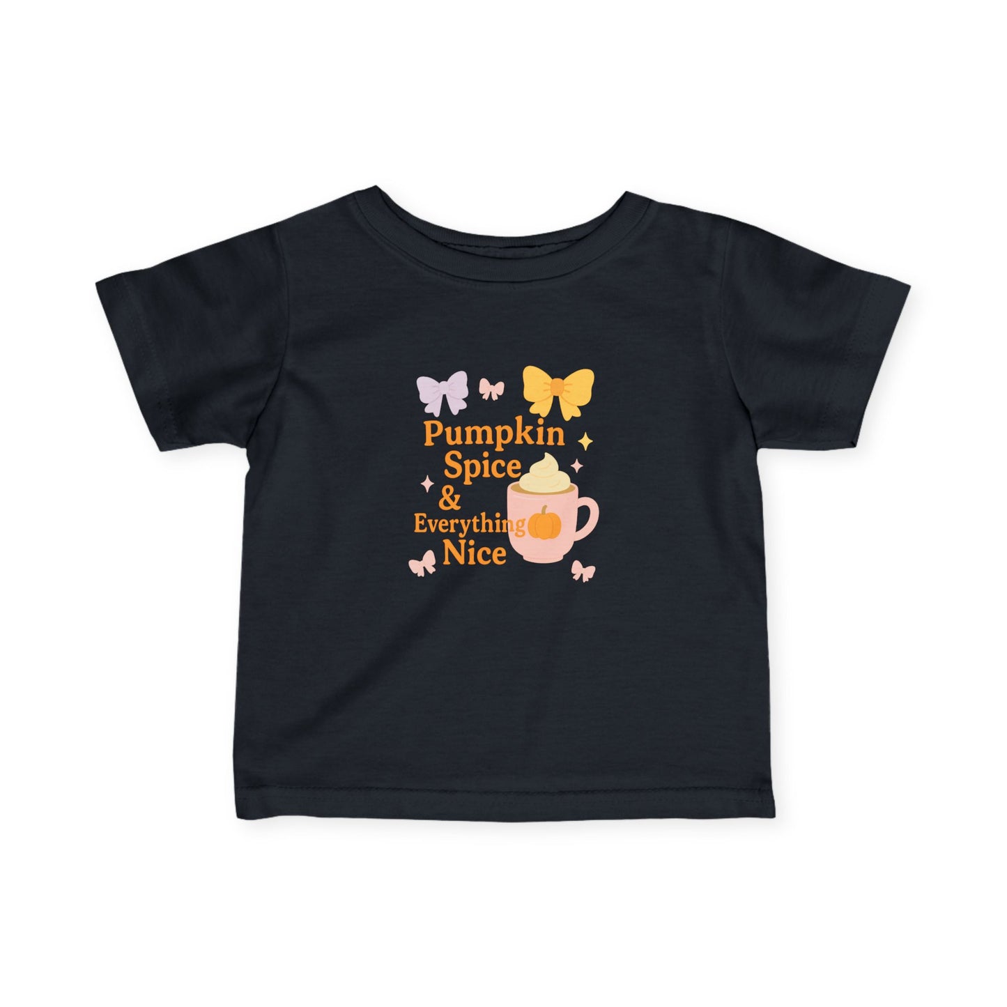 Pumpkin Spice Infant Tee - Adorable Fall Baby Shirt, Cute Toddler Outfit, Baby Shower Gift, Autumn Fashion, Infant Clothing