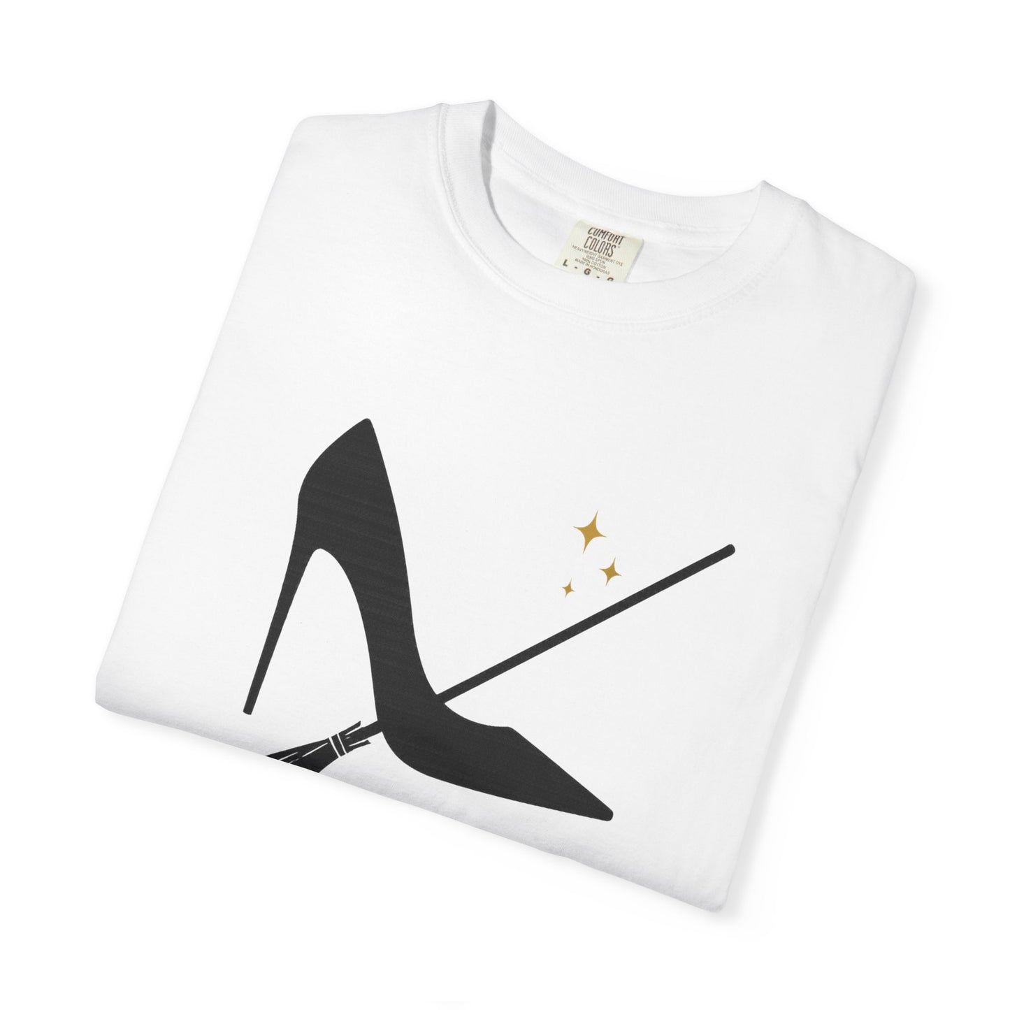 Witch Themed T-shirt, Halloween Costume Tee, Gift for Her, Funny Witch Shirt, Women's Witchy Humor Clothing, Unisex Garment-Dyed T-shirt