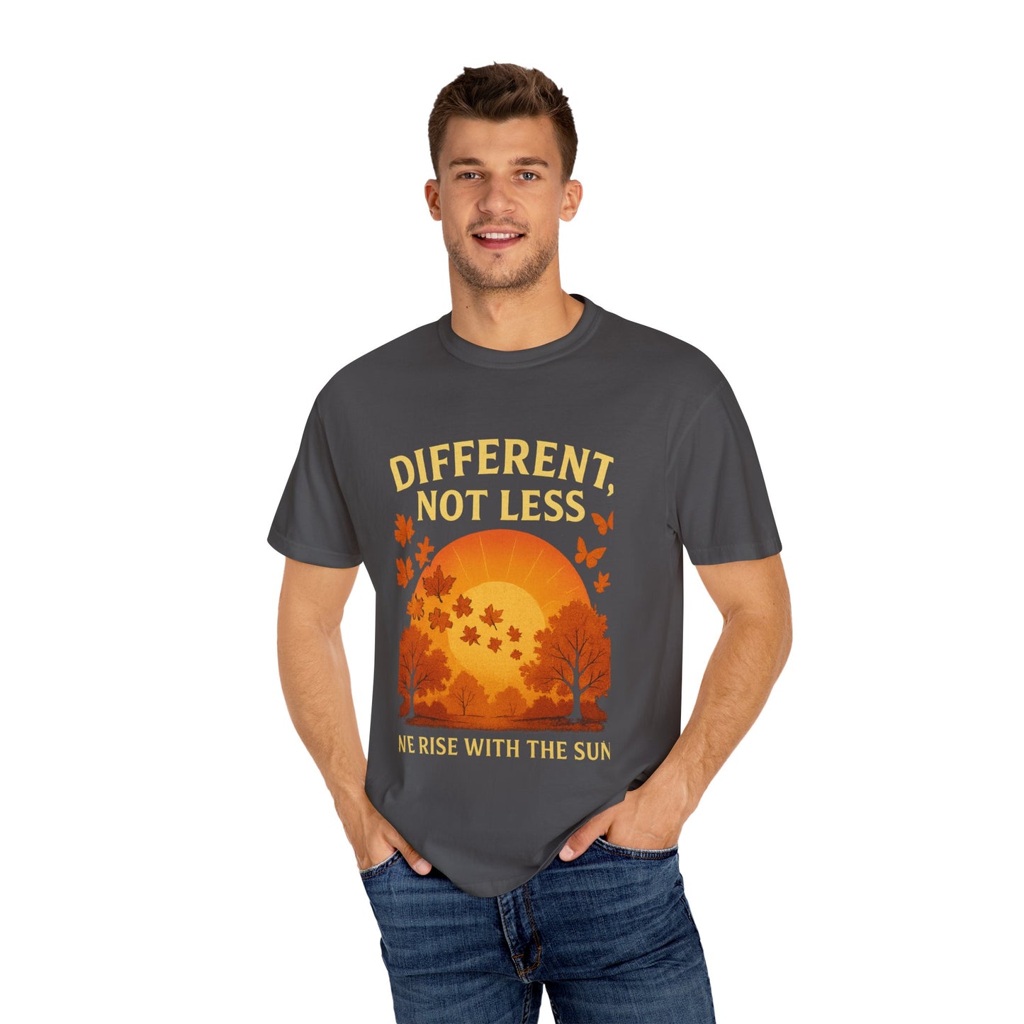 Sunrise Inspirational T-Shirt, Empowerment Tee, Gift for Friends, Casual Wear for All, Positive Vibes, Mental Health Awareness
