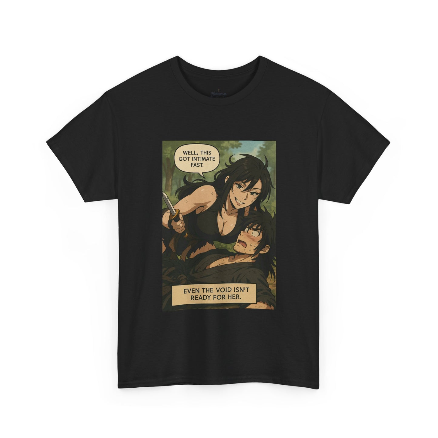 Anime Inspired Unisex Heavy Cotton Tee, Graphic Tee, Funny T-Shirt, Gift for Friends, Casual Wear, Birthday Present