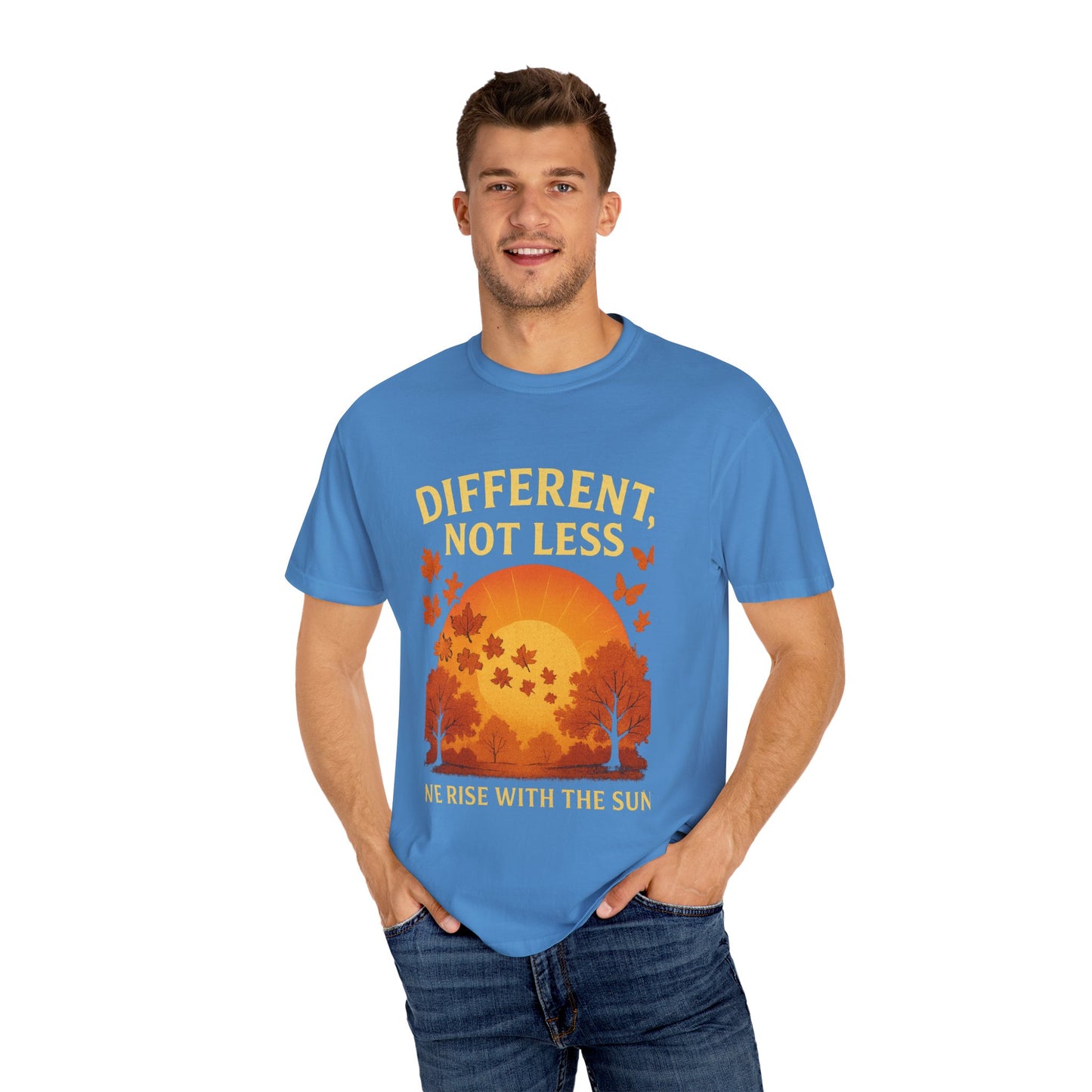Sunrise Inspirational T-Shirt, Empowerment Tee, Gift for Friends, Casual Wear for All, Positive Vibes, Mental Health Awareness