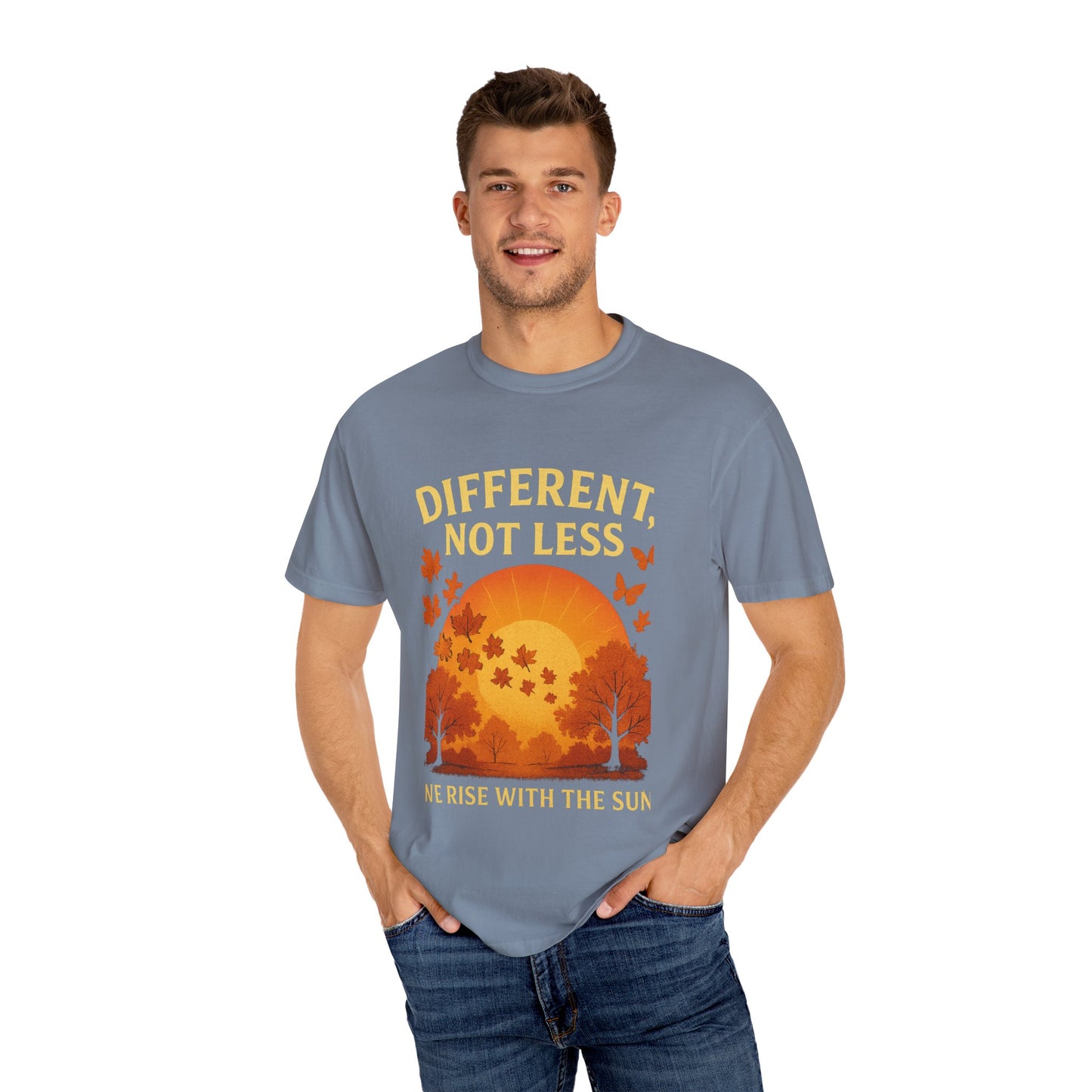 Sunrise Inspirational T-Shirt, Empowerment Tee, Gift for Friends, Casual Wear for All, Positive Vibes, Mental Health Awareness