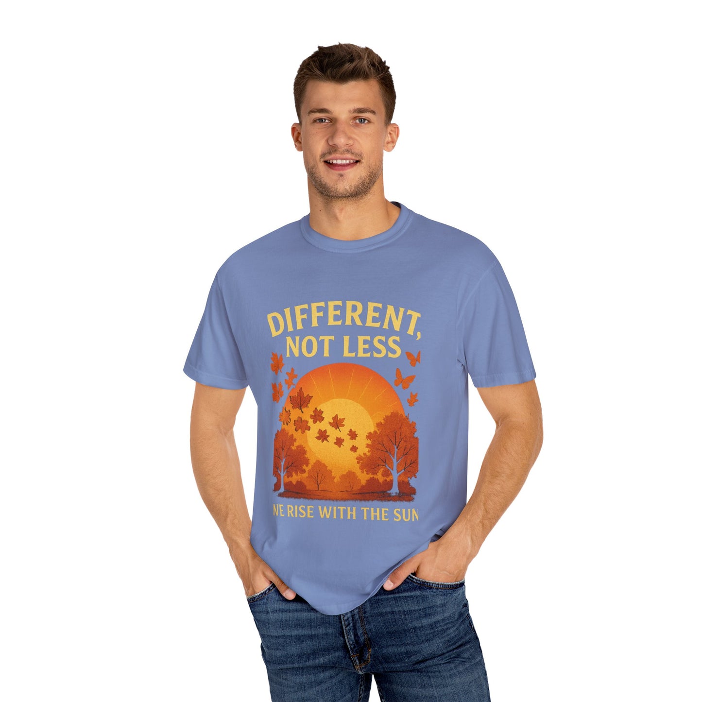 Sunrise Inspirational T-Shirt, Empowerment Tee, Gift for Friends, Casual Wear for All, Positive Vibes, Mental Health Awareness