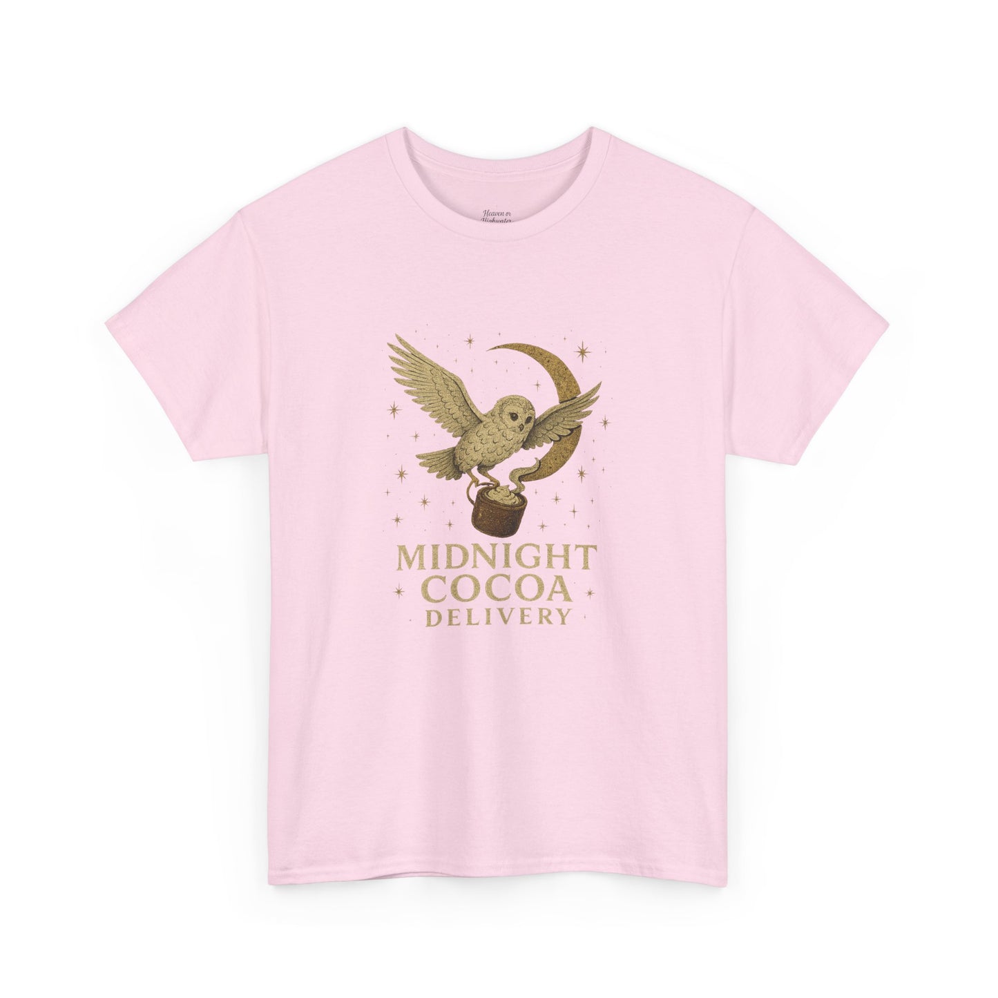 Midnight Cocoa Delivery Tee, Cozy Unisex Cotton Tee for Cocoa Lovers, Perfect Gift, Holiday Apparel, Casual Wear, Fun Winter Shirt