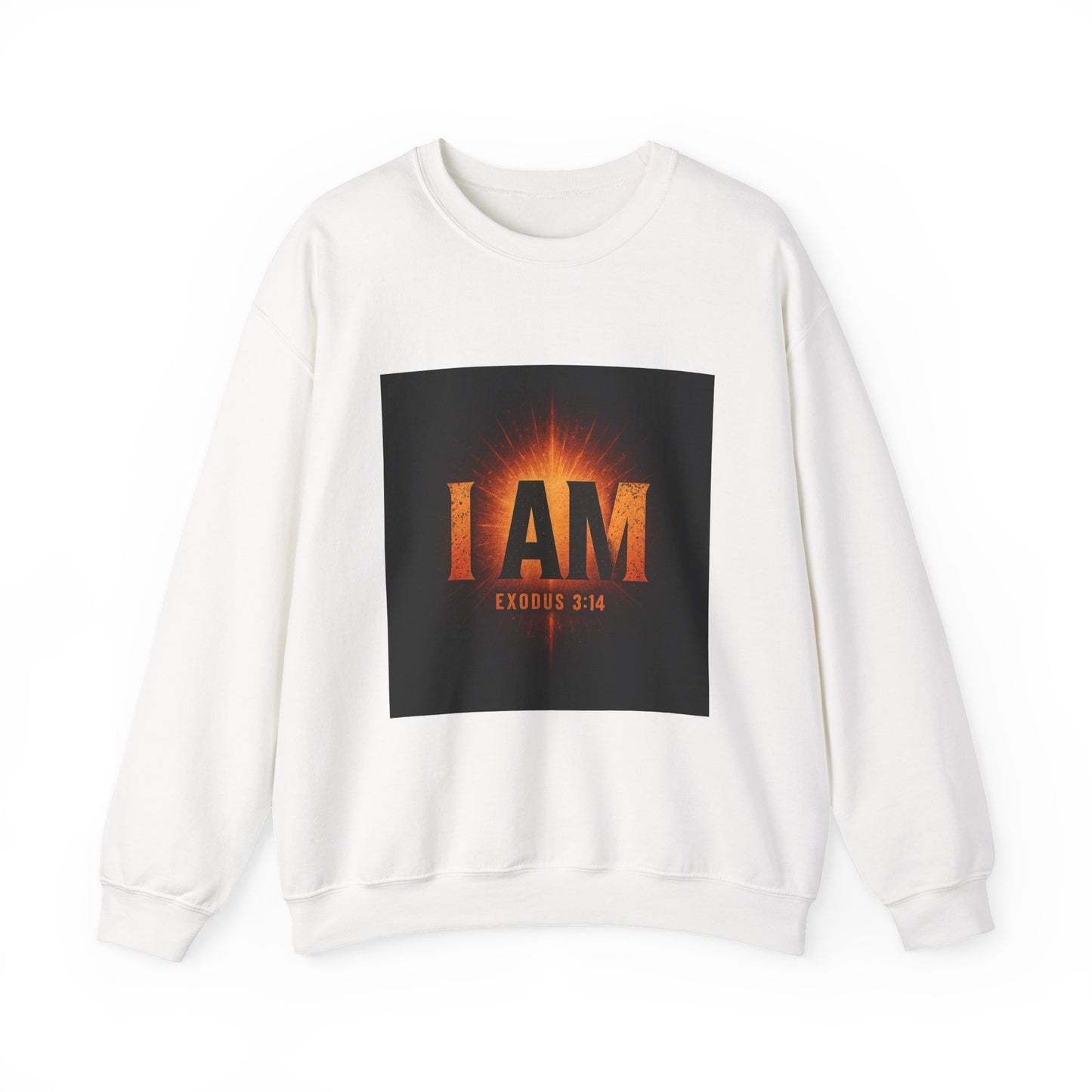 I AM Exodus 3:14 Crewneck Sweatshirt, Inspirational Sweatshirt, Unisex Apparel, Biblical Sweatshirt, Christian Gift, Cozy Loungewear