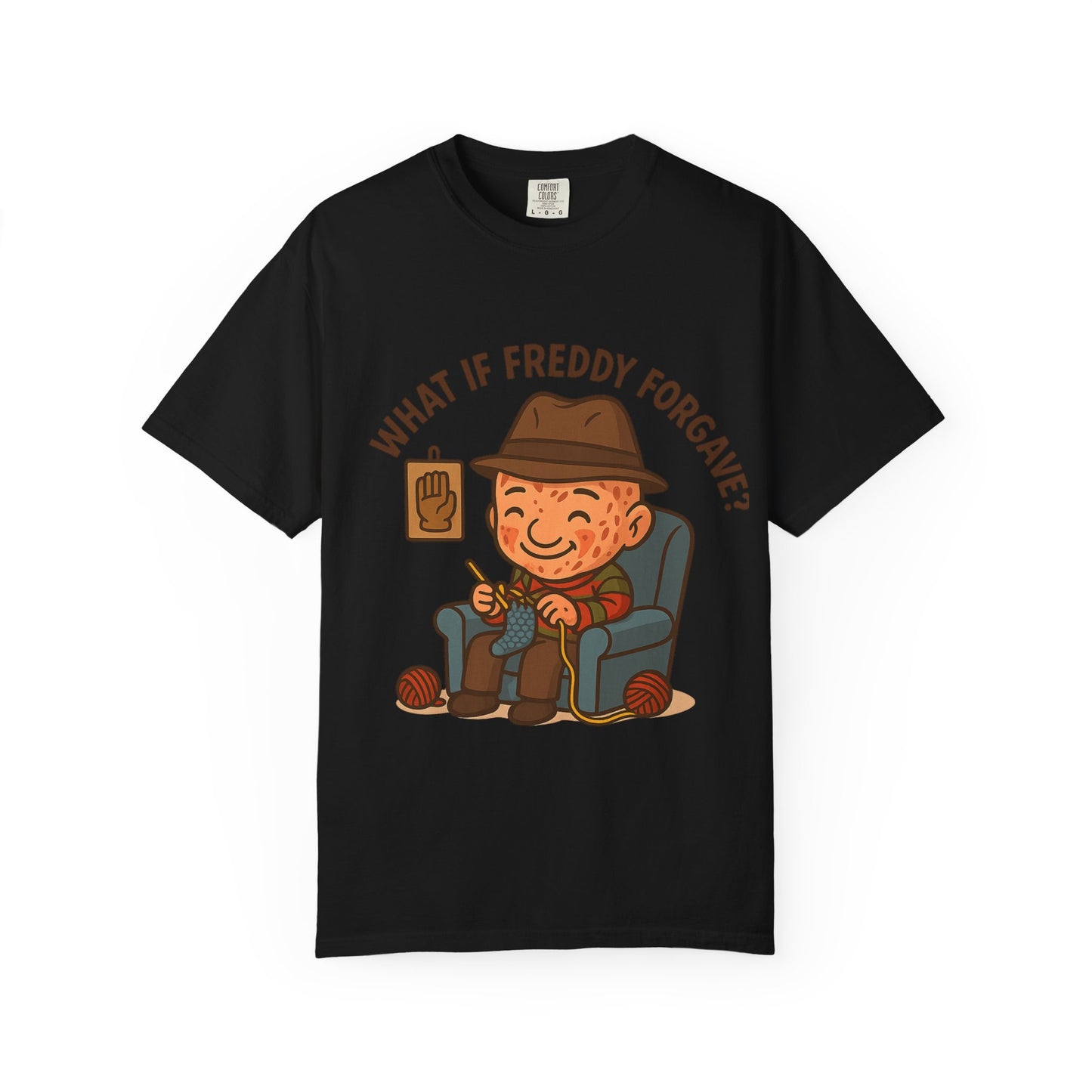 Playful Unisex T-Shirt with 'What If Freddy Forgave?' Design, Funny Graphic Tee for Casual Wear, Gift for Fans, Humor Shirt, Unique Present