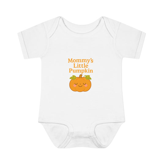 Mommy's Little Pumpkin Infant Bodysuit, Fall Outfit, Baby Halloween Costume, Newborn Gift, Cute Baby Clothes, Seasonal Wear