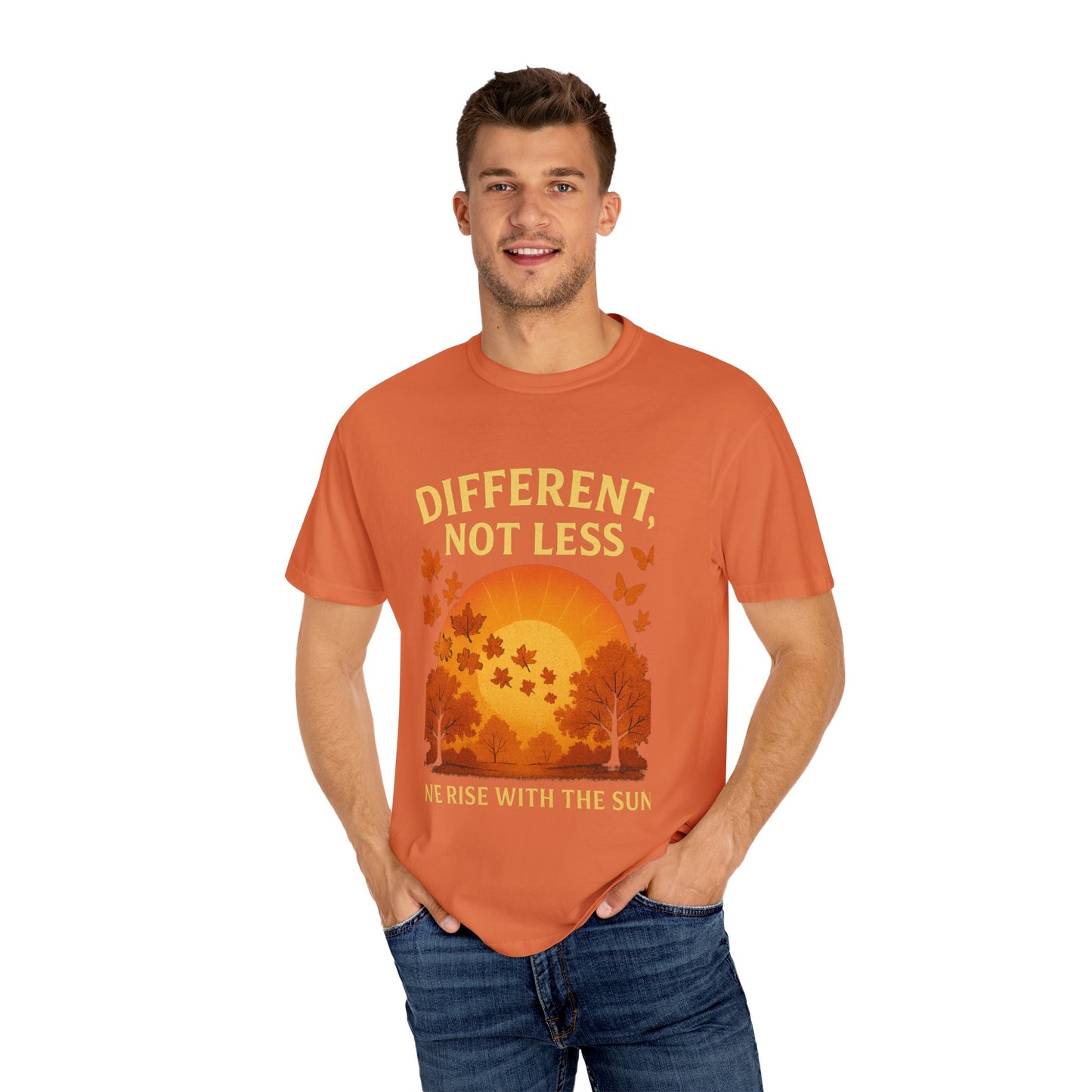Sunrise Inspirational T-Shirt, Empowerment Tee, Gift for Friends, Casual Wear for All, Positive Vibes, Mental Health Awareness